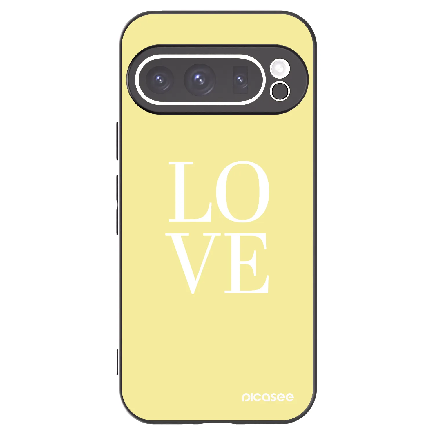 Picasee husă neagră din silicon pentru Google Pixel 9 Pro XL - Love