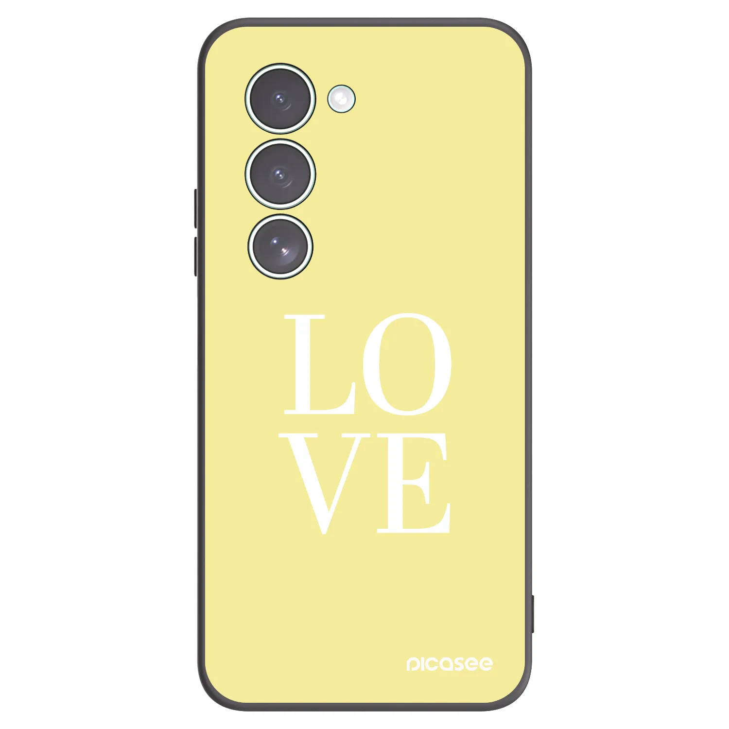 Picasee husă neagră din silicon pentru Xiaomi Redmi 15 5G - Love