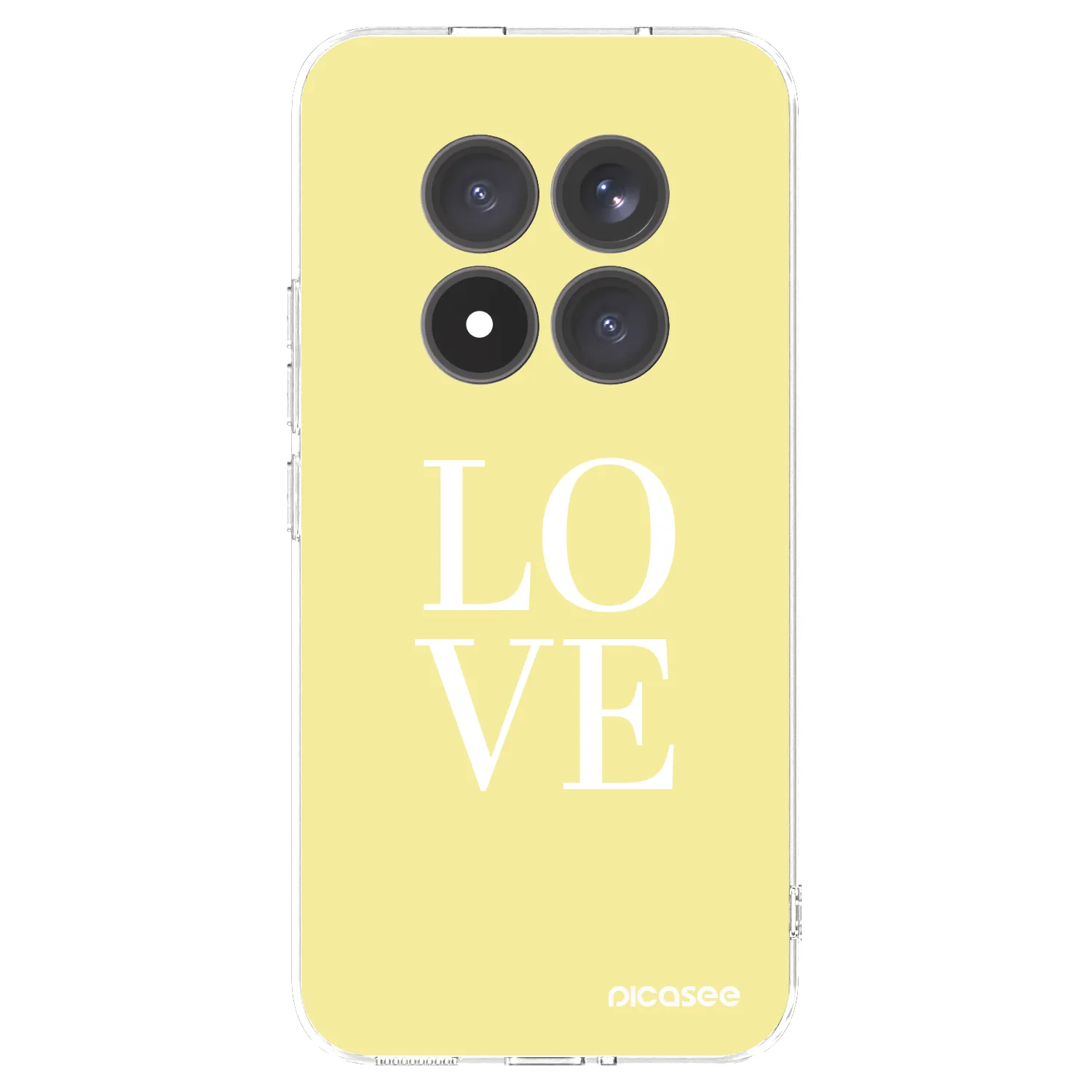 Picasee husă transparentă din silicon pentru Xiaomi Redmi Note 15 Pro+ - Love