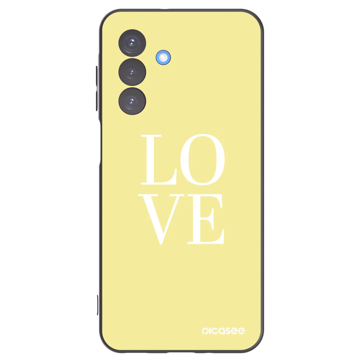 Picasee husă neagră din silicon pentru Samsung Galaxy A17 5G - Love