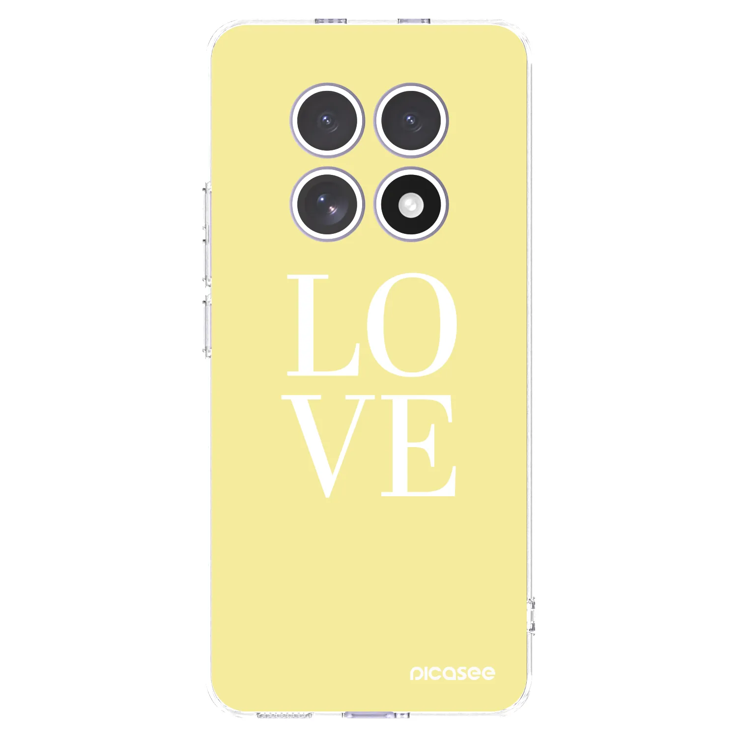 Picasee husă transparentă din silicon pentru Xiaomi Redmi Note 15 - Love