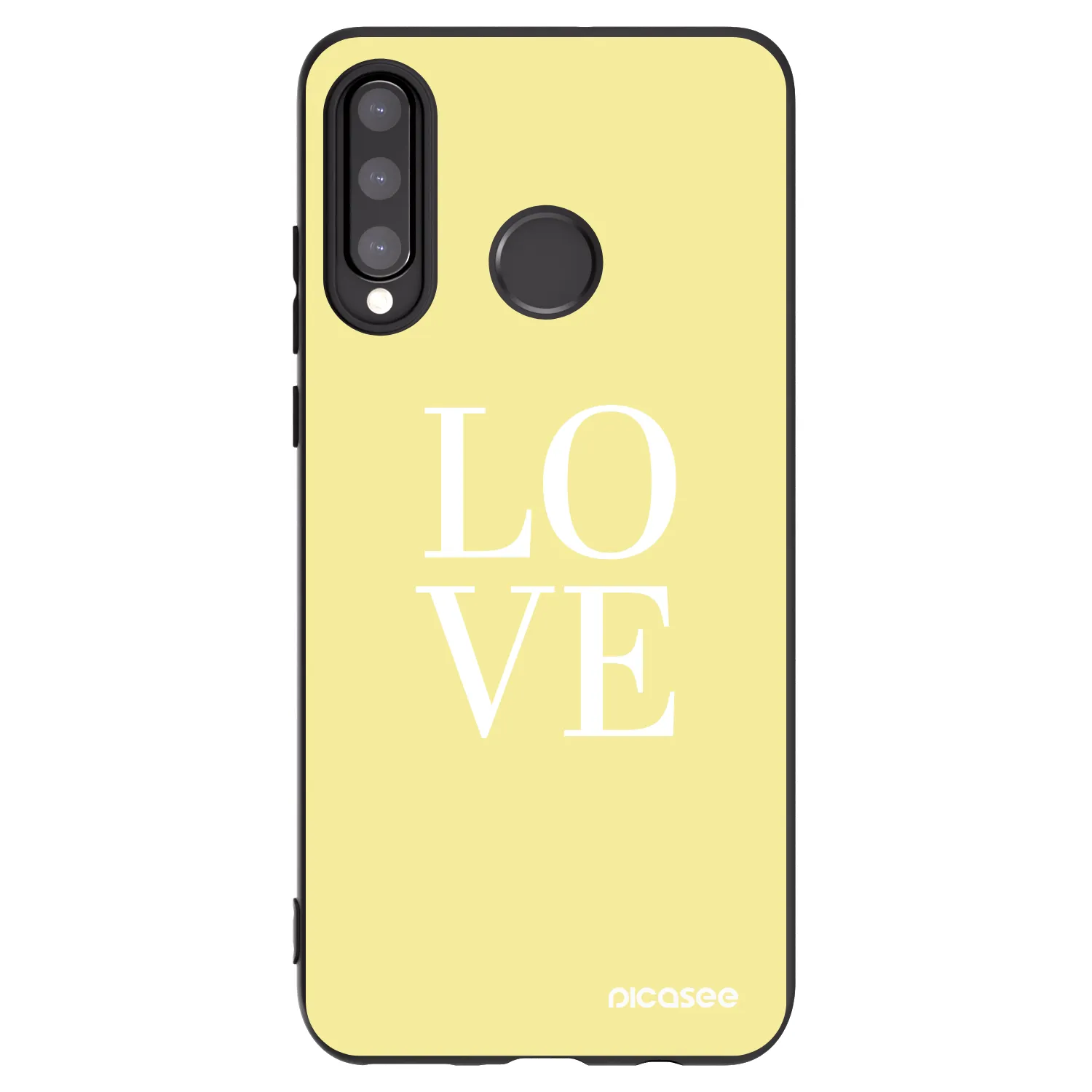 Picasee husă neagră din silicon pentru Huawei P30 Lite - Love