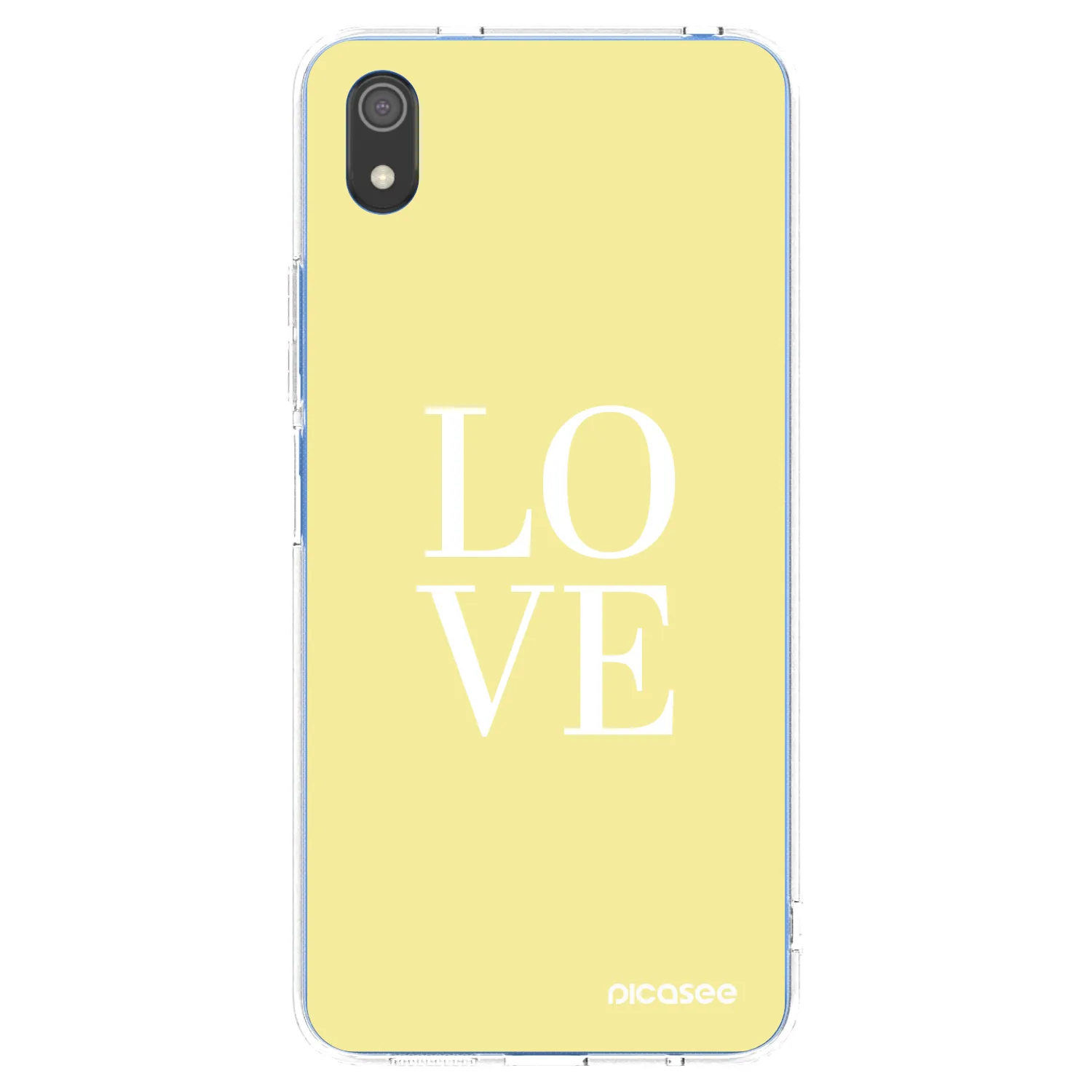 Picasee husă transparentă din silicon pentru Xiaomi Redmi 7A - Love