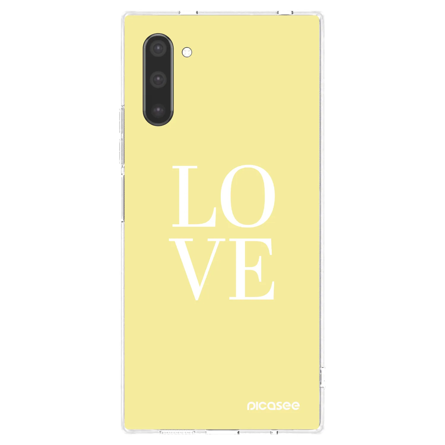 Picasee husă transparentă din silicon pentru Samsung Galaxy Note 10 N970F - Love