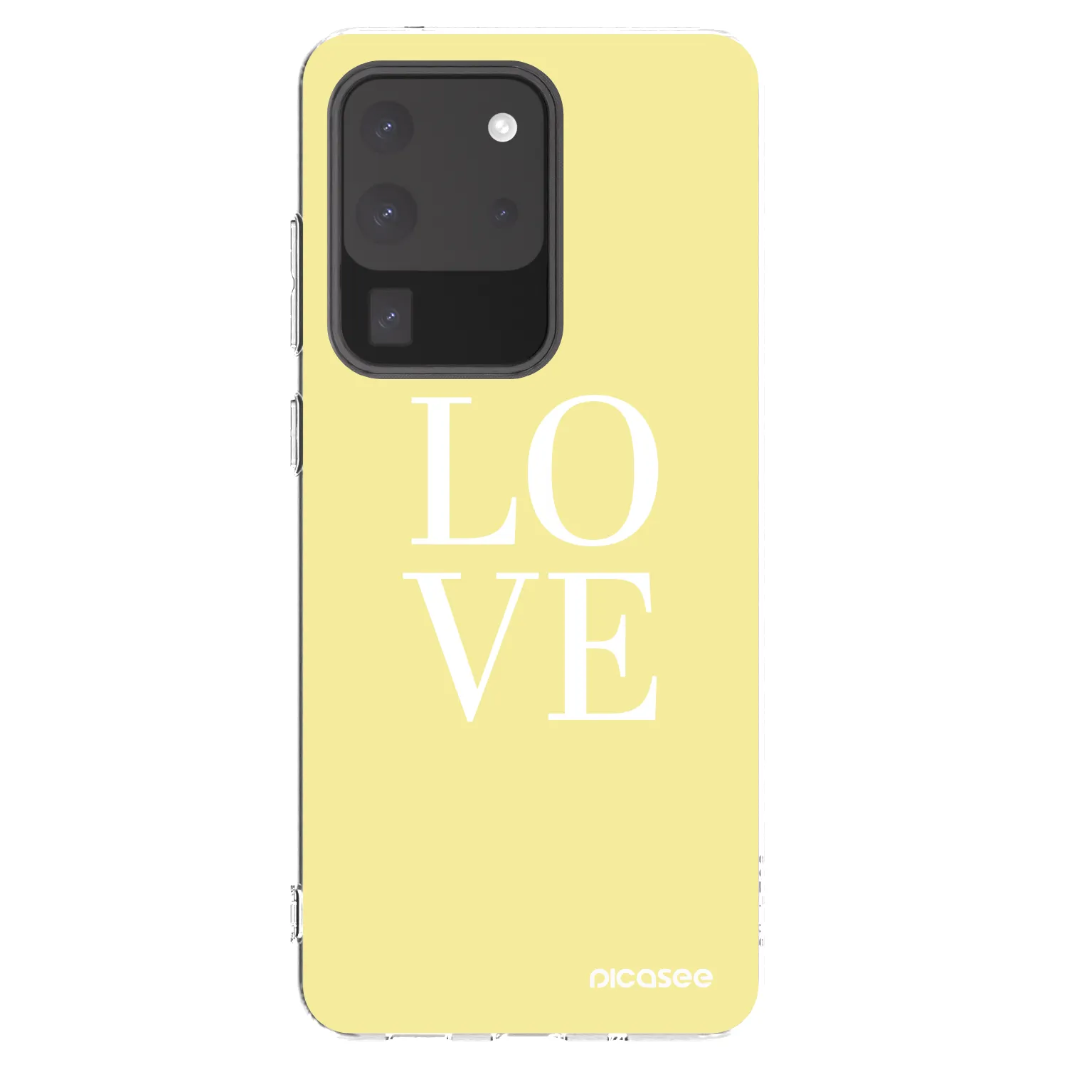 Picasee husă transparentă din silicon pentru Samsung Galaxy S20 Ultra 5G G988F - Love