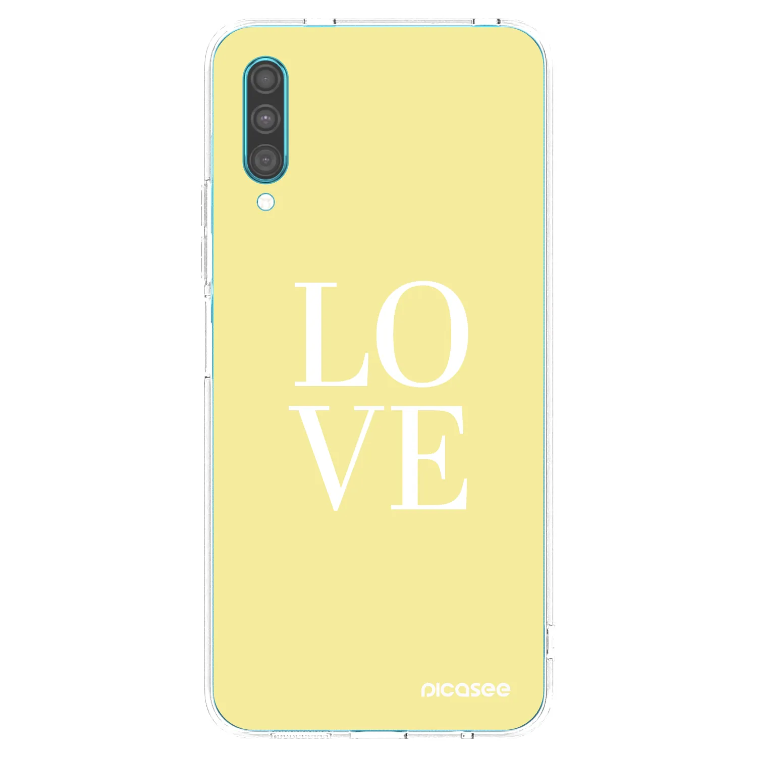 Picasee husă transparentă din silicon pentru Samsung Galaxy A30s A307F - Love