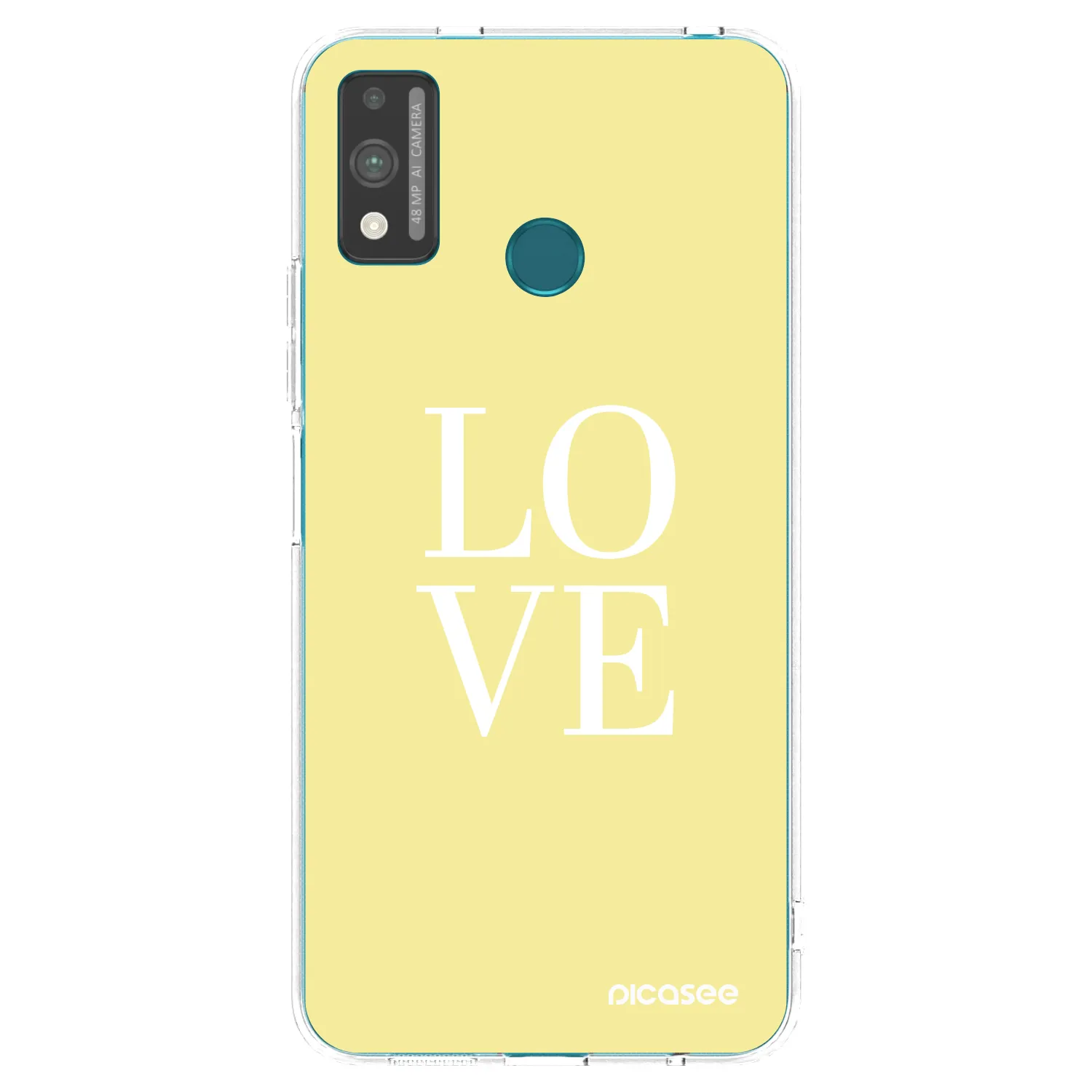 Picasee husă transparentă din silicon pentru Honor 9X Lite - Love