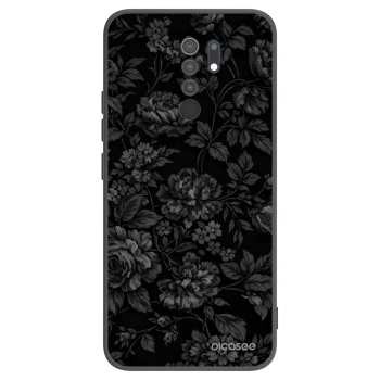 Picasee husă neagră din silicon pentru Xiaomi Redmi 9 - Dark Romance