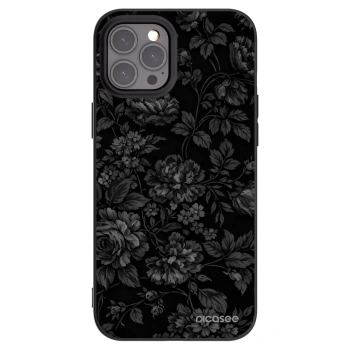 Picasee husă neagră din silicon pentru Apple iPhone 12 Pro Max - Dark Romance