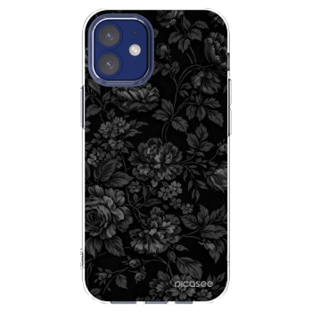 Picasee husă transparentă din silicon pentru Apple iPhone 12 mini - Dark Romance