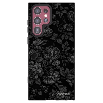 Picasee husă neagră din silicon pentru Samsung Galaxy S22 Ultra 5G - Dark Romance
