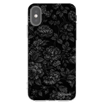 Picasee husă transparentă din silicon pentru Apple iPhone X/XS - Dark Romance