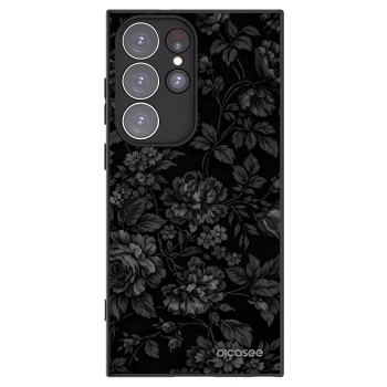Picasee husă neagră din silicon pentru Samsung Galaxy S23 Ultra 5G - Dark Romance