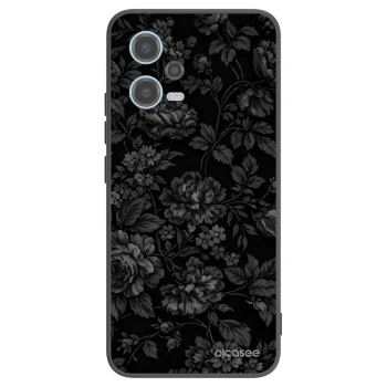 Picasee husă neagră din silicon pentru Xiaomi Redmi Note 12 5G - Dark Romance
