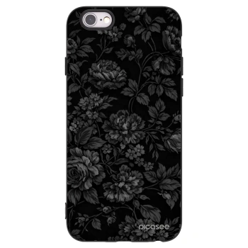 Picasee husă neagră din silicon pentru Apple iPhone 6/6S - Dark Romance