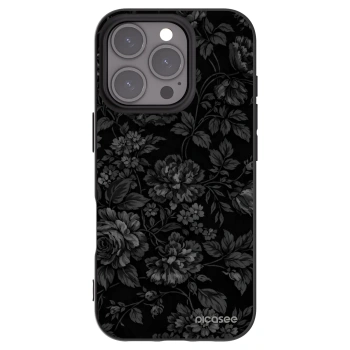 Picasee husă neagră din silicon pentru Apple iPhone 16 Pro - Dark Romance