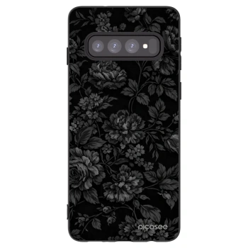 Picasee husă neagră din silicon pentru Samsung Galaxy S10 G973 - Dark Romance