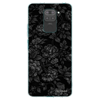 Picasee husă neagră din silicon pentru Xiaomi Redmi Note 9 - Dark Romance
