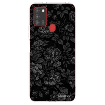 Picasee husă transparentă din silicon pentru Samsung Galaxy A21s - Dark Romance