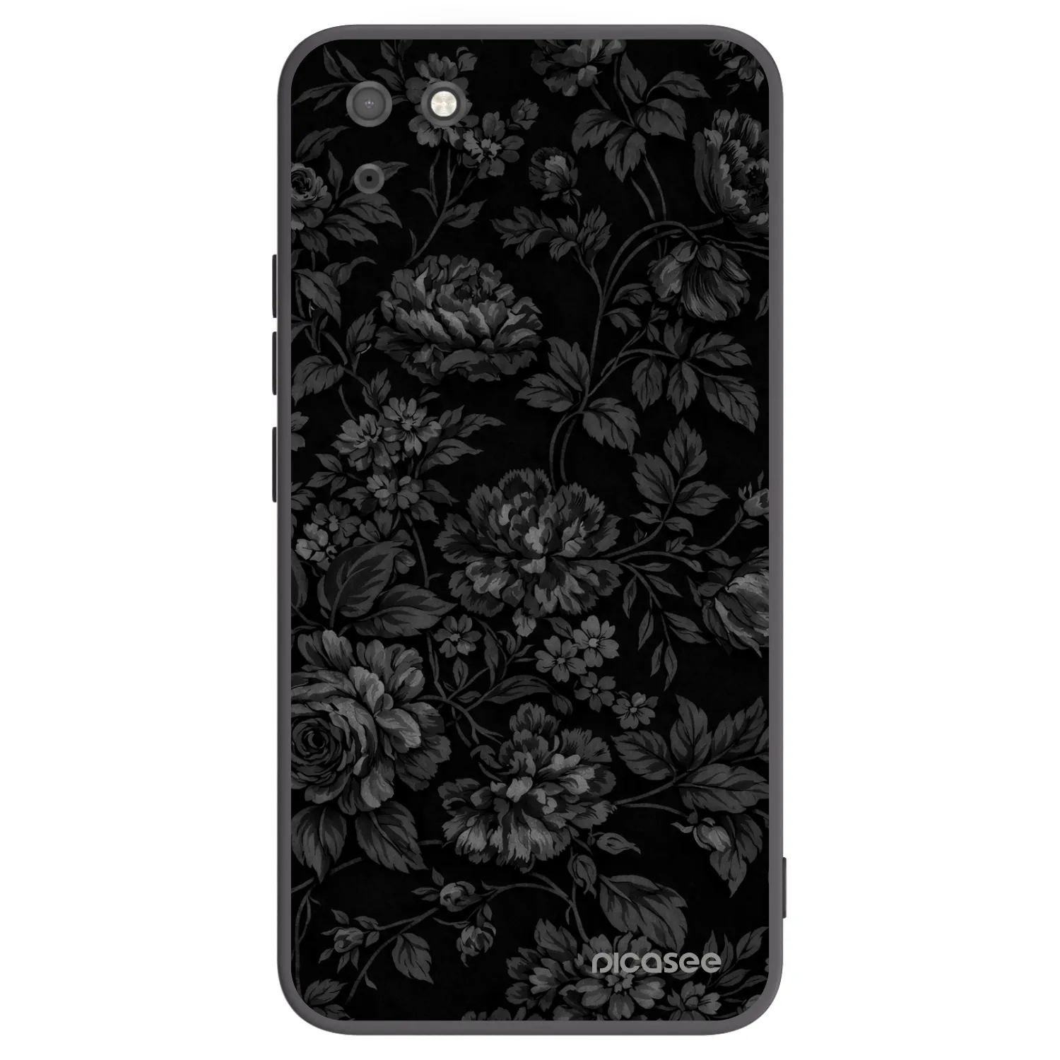 Picasee husă neagră din silicon pentru Huawei Y5P - Dark Romance