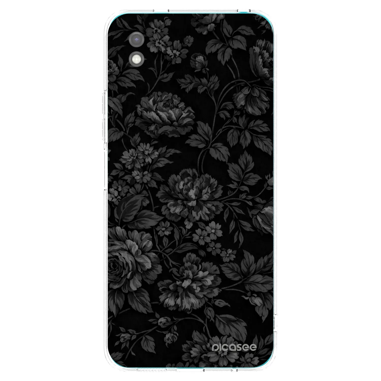 Picasee husă neagră din silicon pentru Xiaomi Redmi 9A - Dark Romance