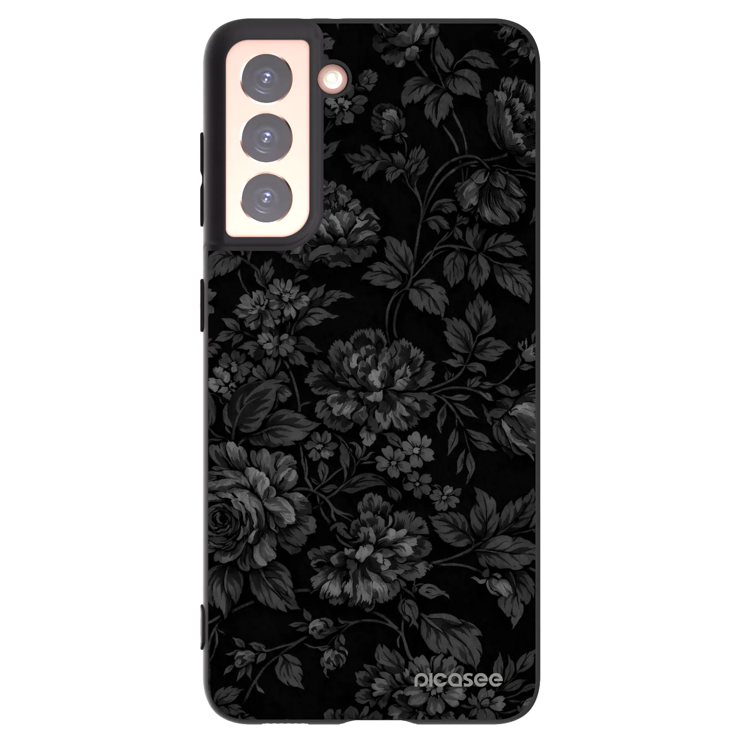 Picasee husă neagră din silicon pentru Samsung Galaxy S21 5G G991B - Dark Romance