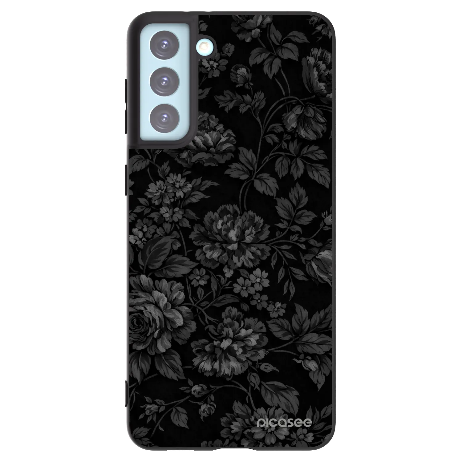 Picasee husă neagră din silicon pentru Samsung Galaxy S21+ 5G G996F - Dark Romance