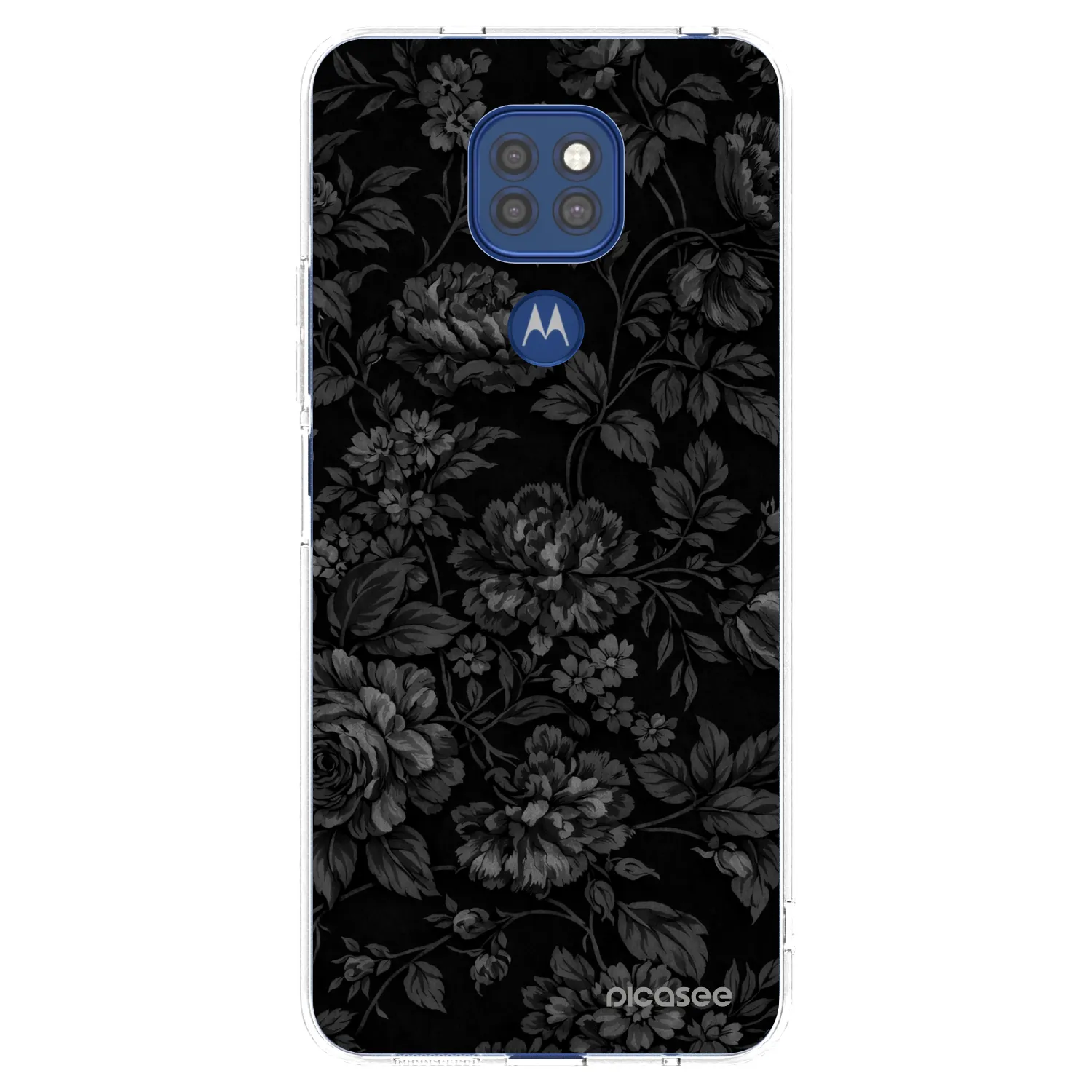 Picasee husă transparentă din silicon pentru Motorola Moto G9 Play - Dark Romance
