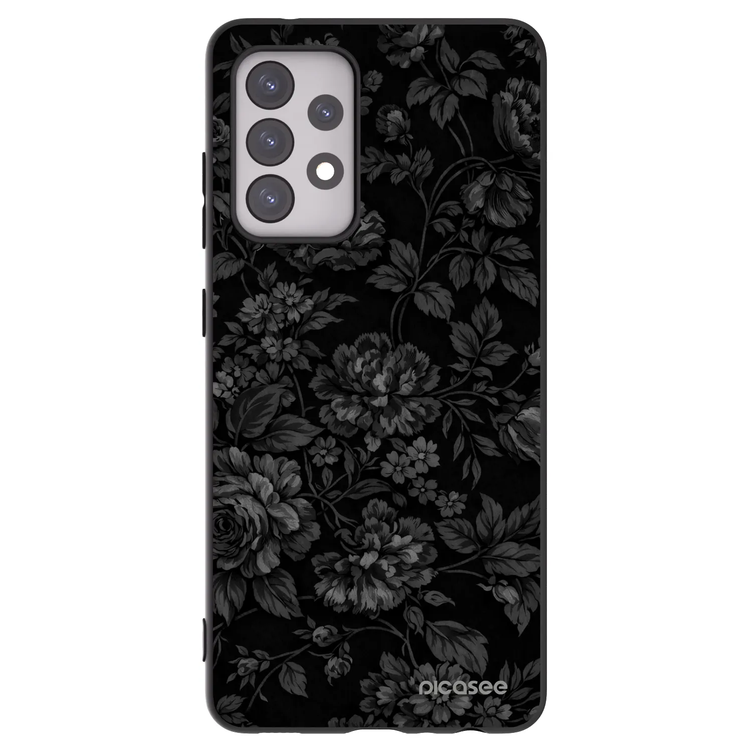 Picasee husă neagră din silicon pentru Samsung Galaxy A52 5G A525F - Dark Romance