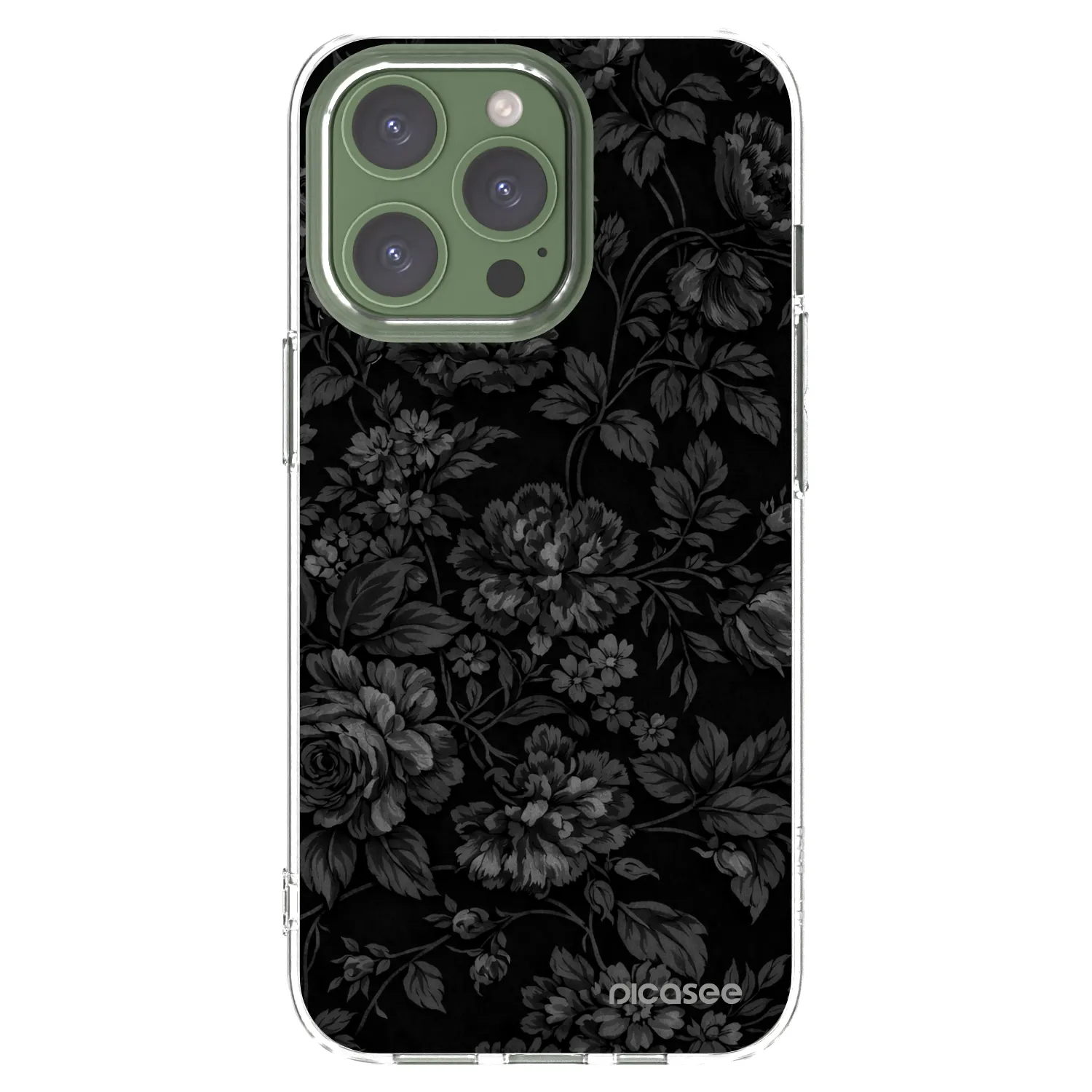 Picasee husă transparentă din silicon pentru Apple iPhone 13 Pro - Dark Romance