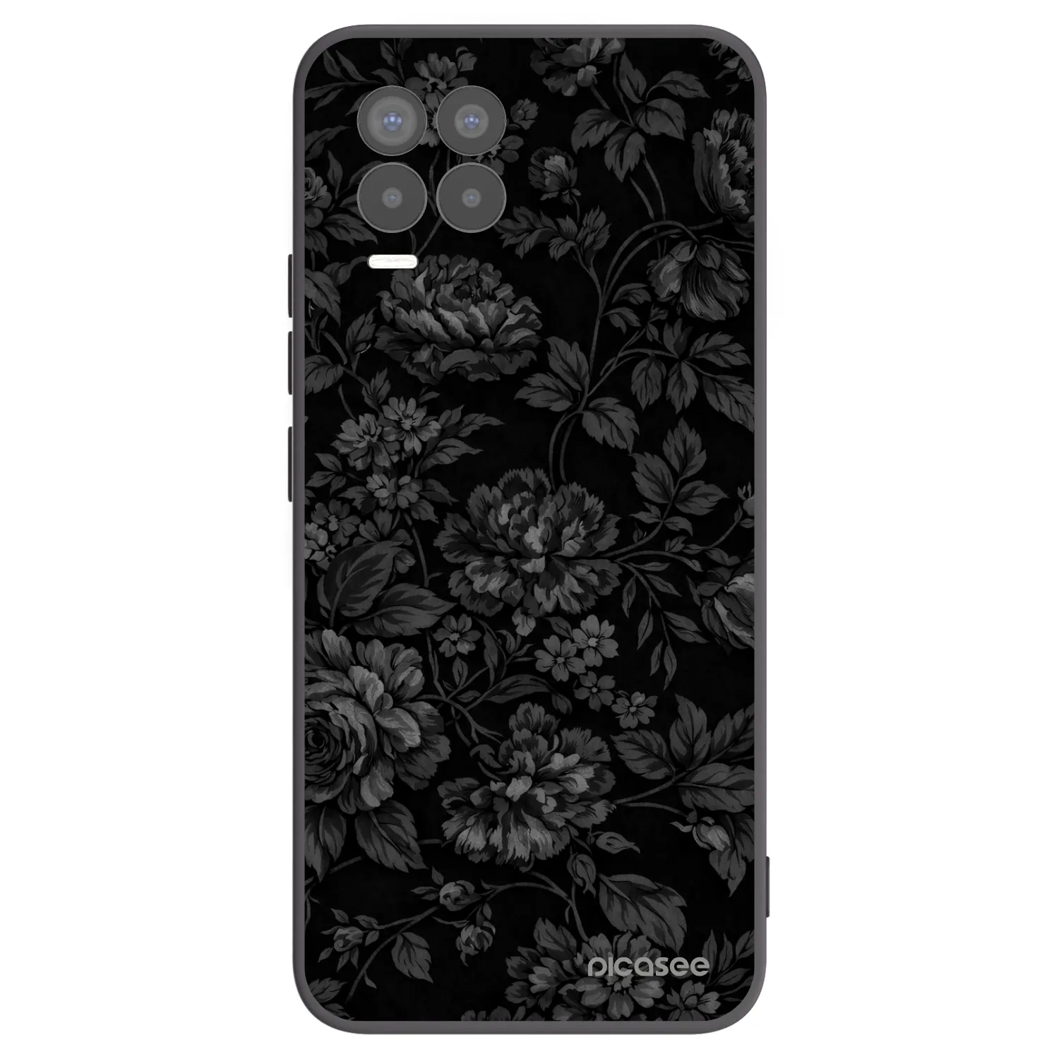 Picasee husă neagră din silicon pentru Realme 8 Pro - Dark Romance