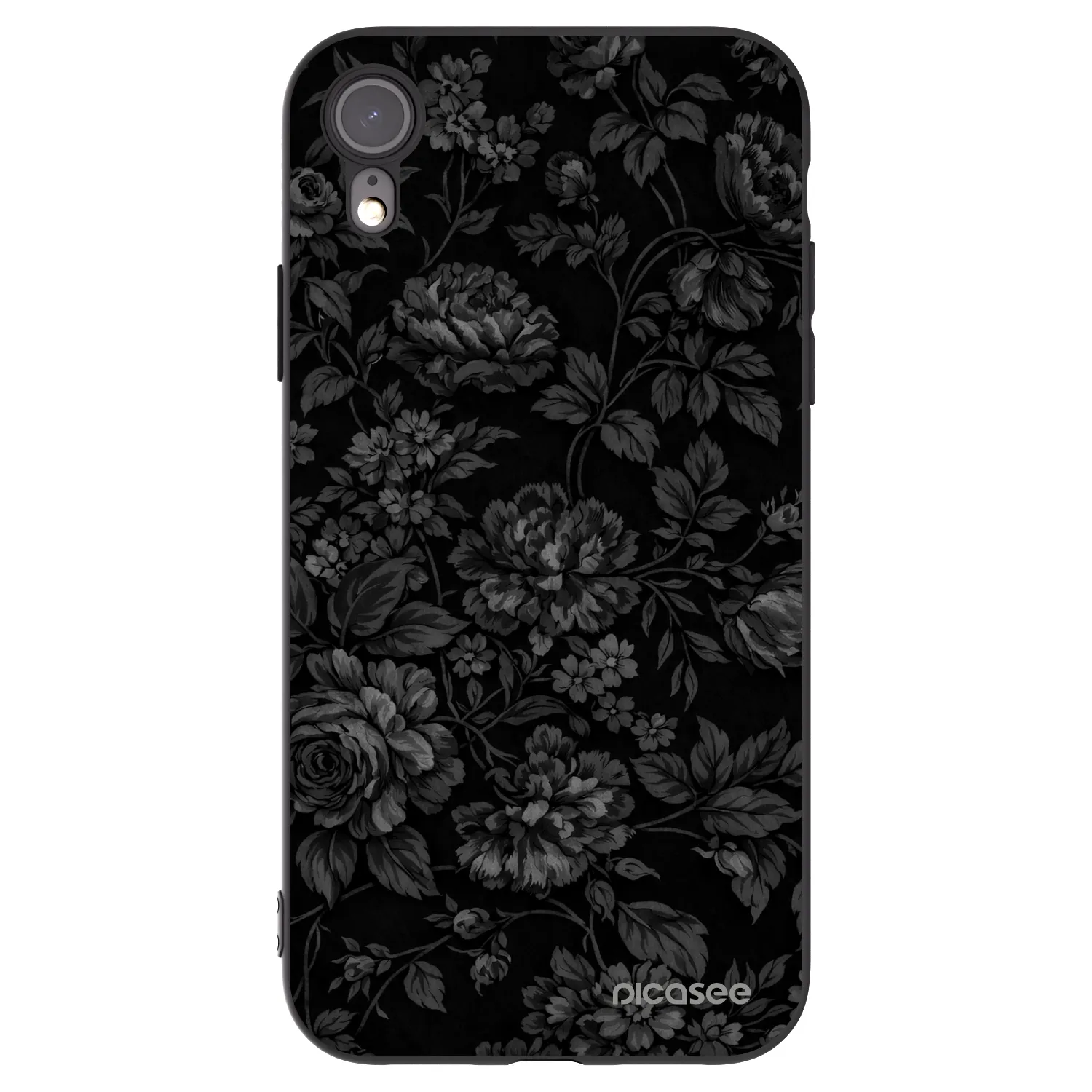 Picasee husă neagră din silicon pentru Apple iPhone 6 Plus/6S Plus - Dark Romance