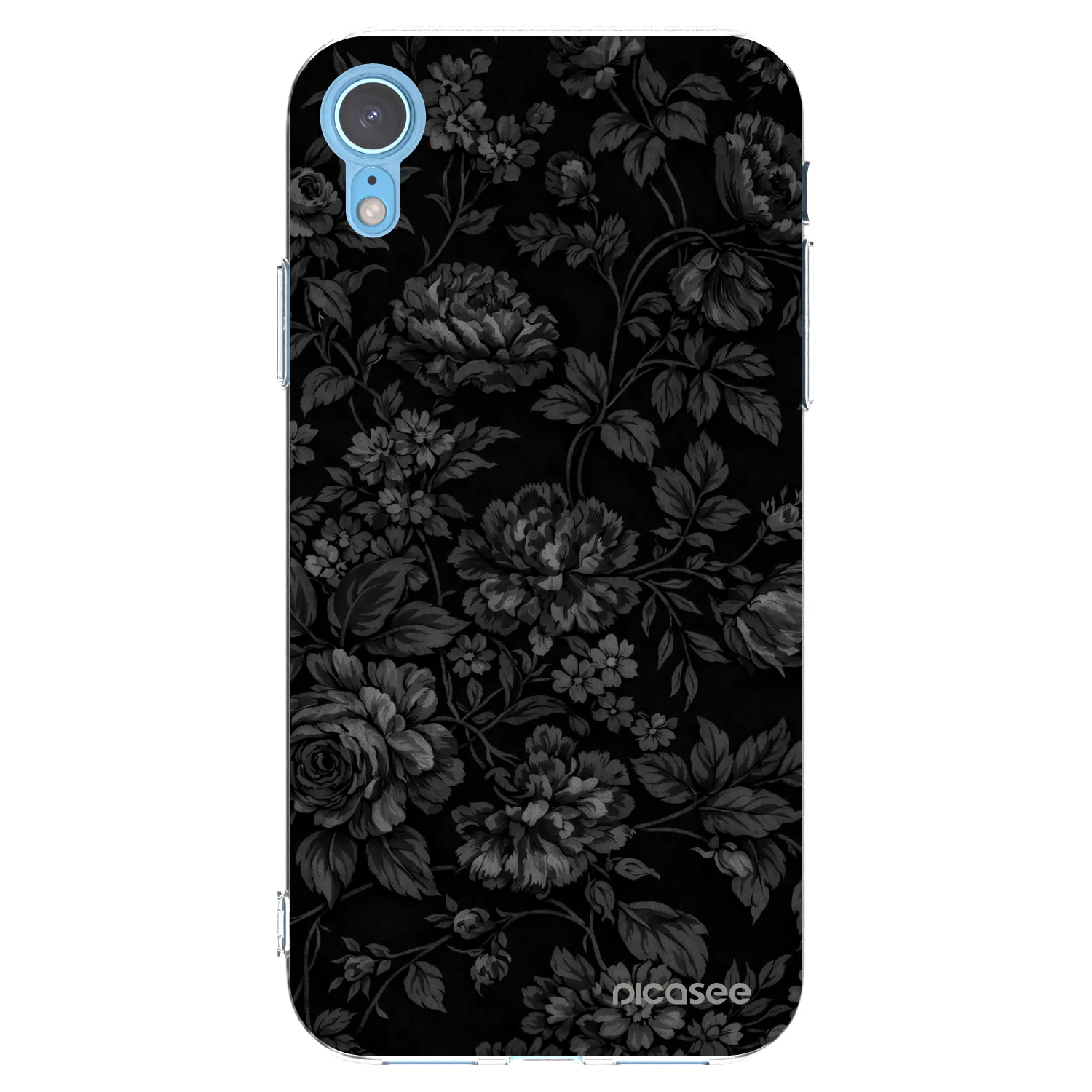 Picasee husă transparentă din silicon pentru Apple iPhone XR - Dark Romance