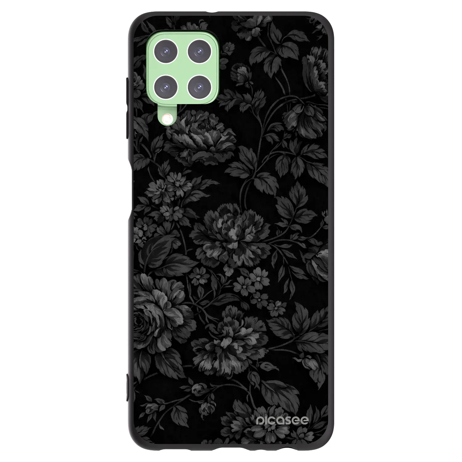 Picasee husă neagră din silicon pentru Samsung Galaxy A22 A225F 4G - Dark Romance
