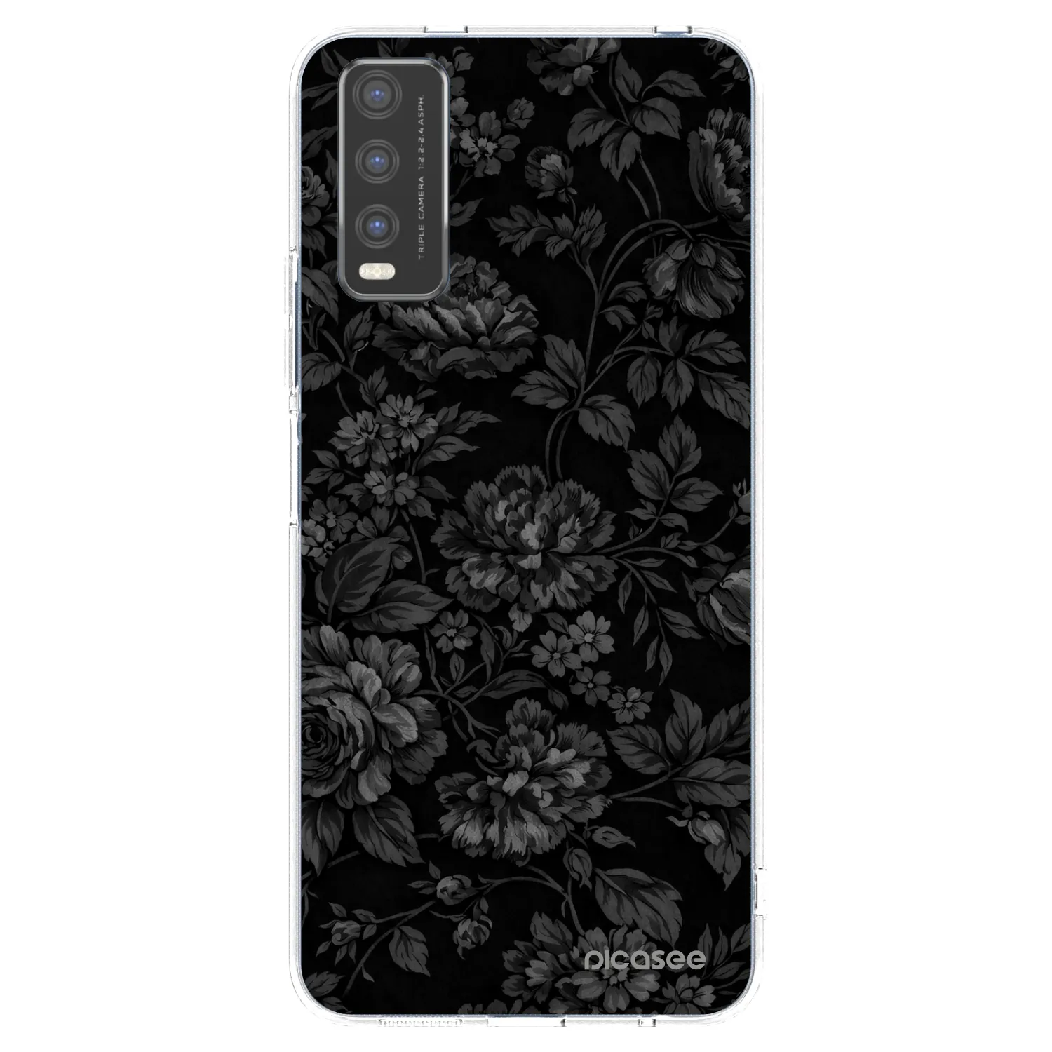 Picasee husă transparentă din silicon pentru Vivo Y20s - Dark Romance