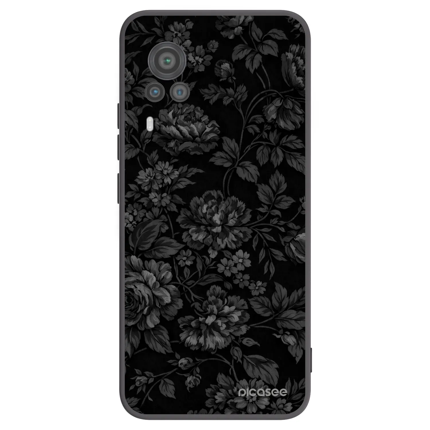 Picasee husă neagră din silicon pentru Vivo X60 Pro 5G - Dark Romance