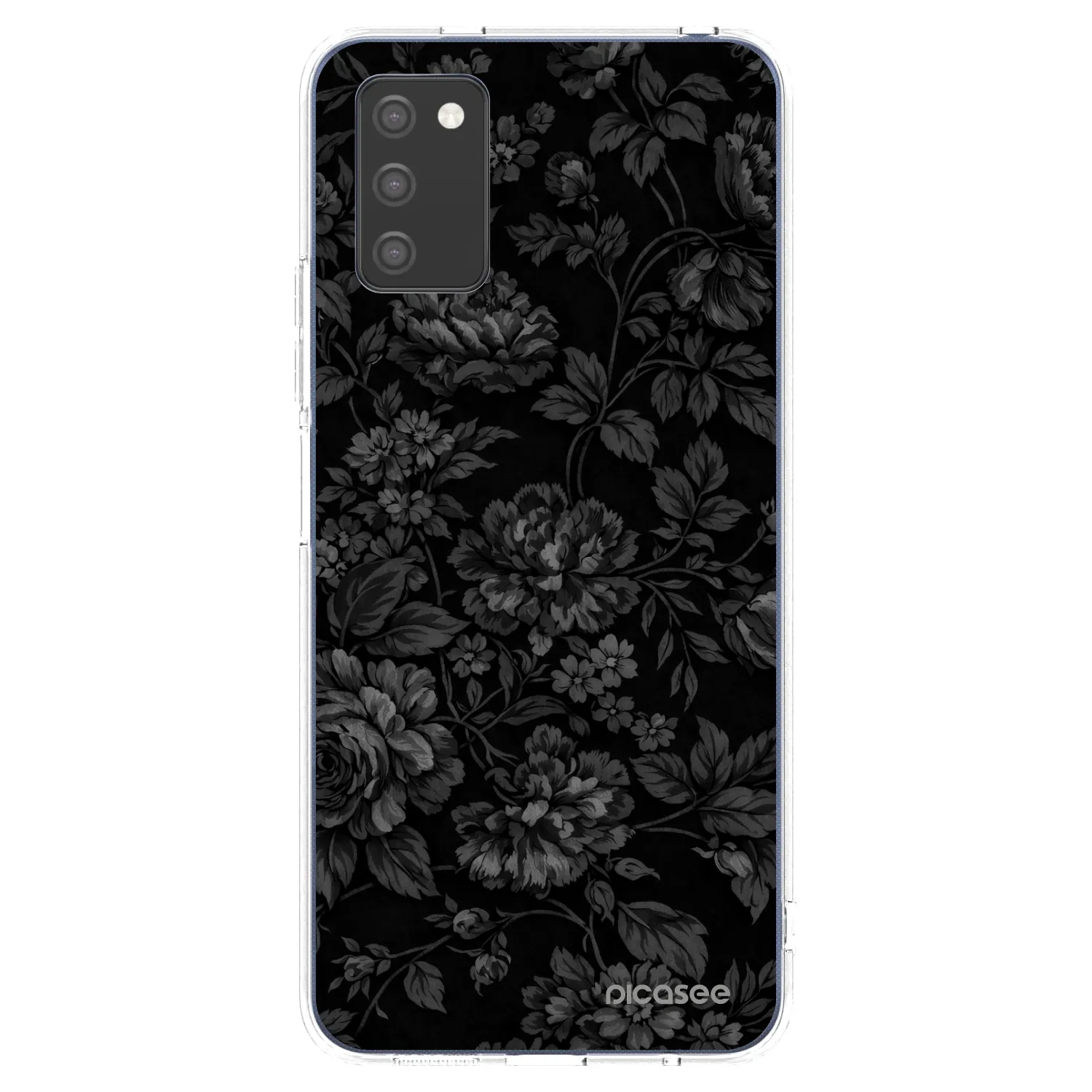 Picasee husă transparentă din silicon pentru Samsung Galaxy A03s A037G - Dark Romance