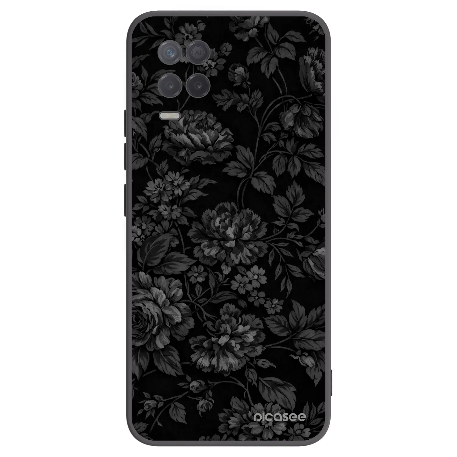 Picasee husă neagră din silicon pentru Realme 8 5G - Dark Romance