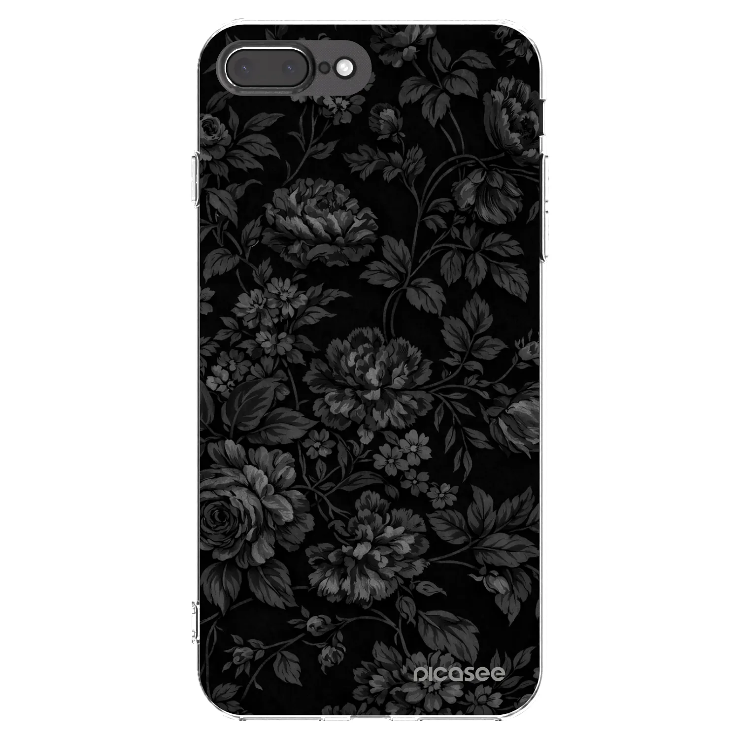 Picasee husă transparentă din silicon pentru Apple iPhone 7 Plus - Dark Romance