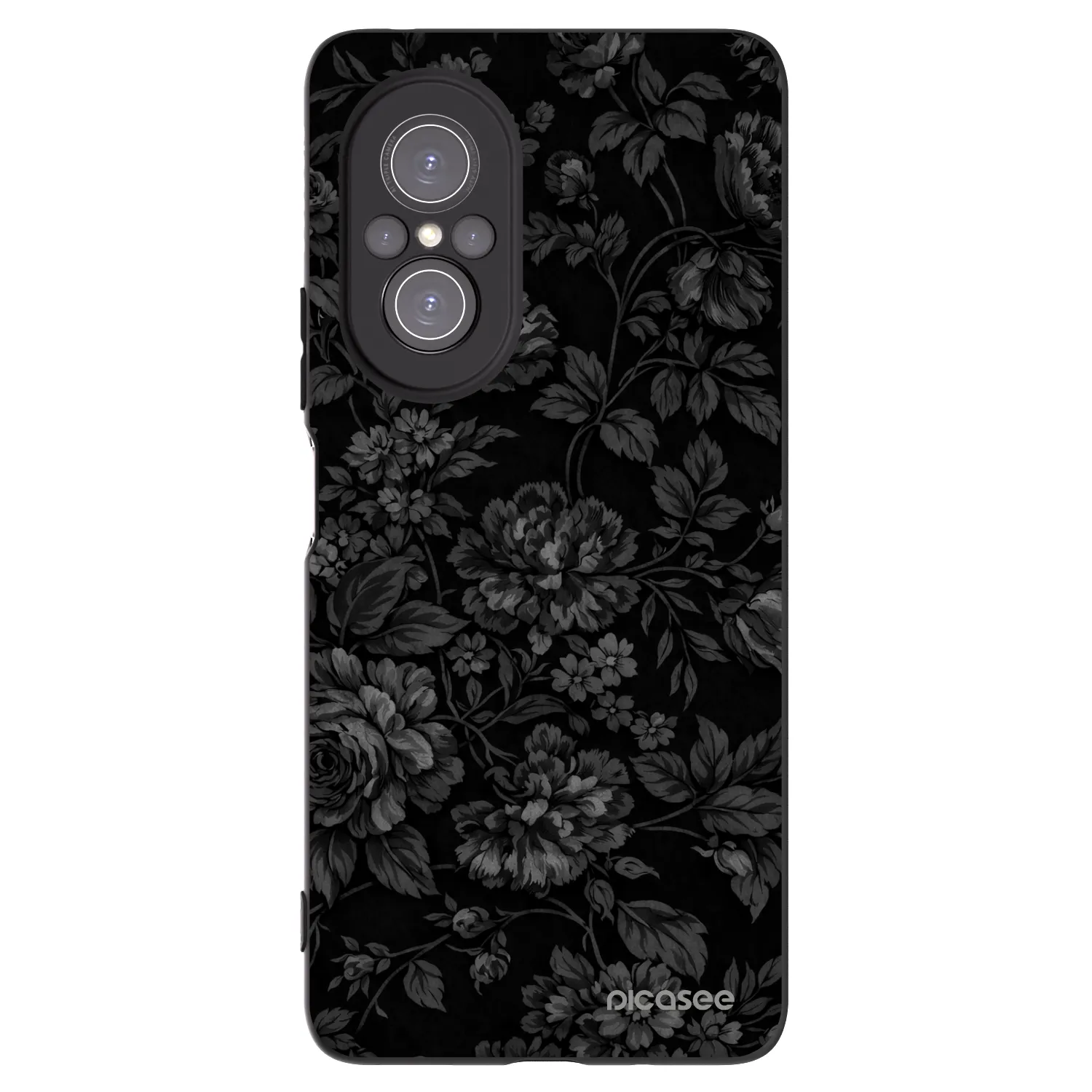 Picasee husă neagră din silicon pentru Huawei Nova 9 SE - Dark Romance