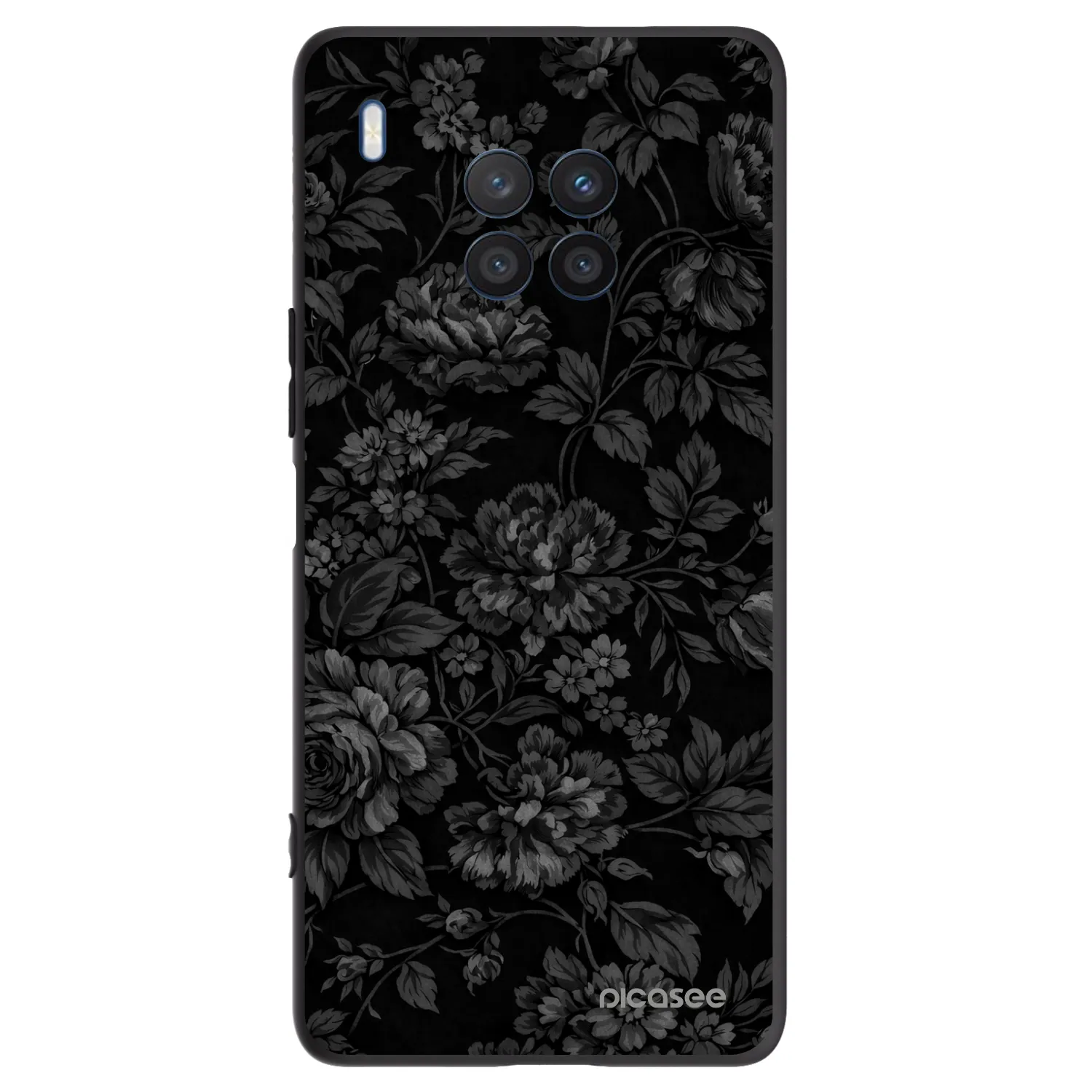 Picasee husă neagră din silicon pentru Honor 50 Lite - Dark Romance