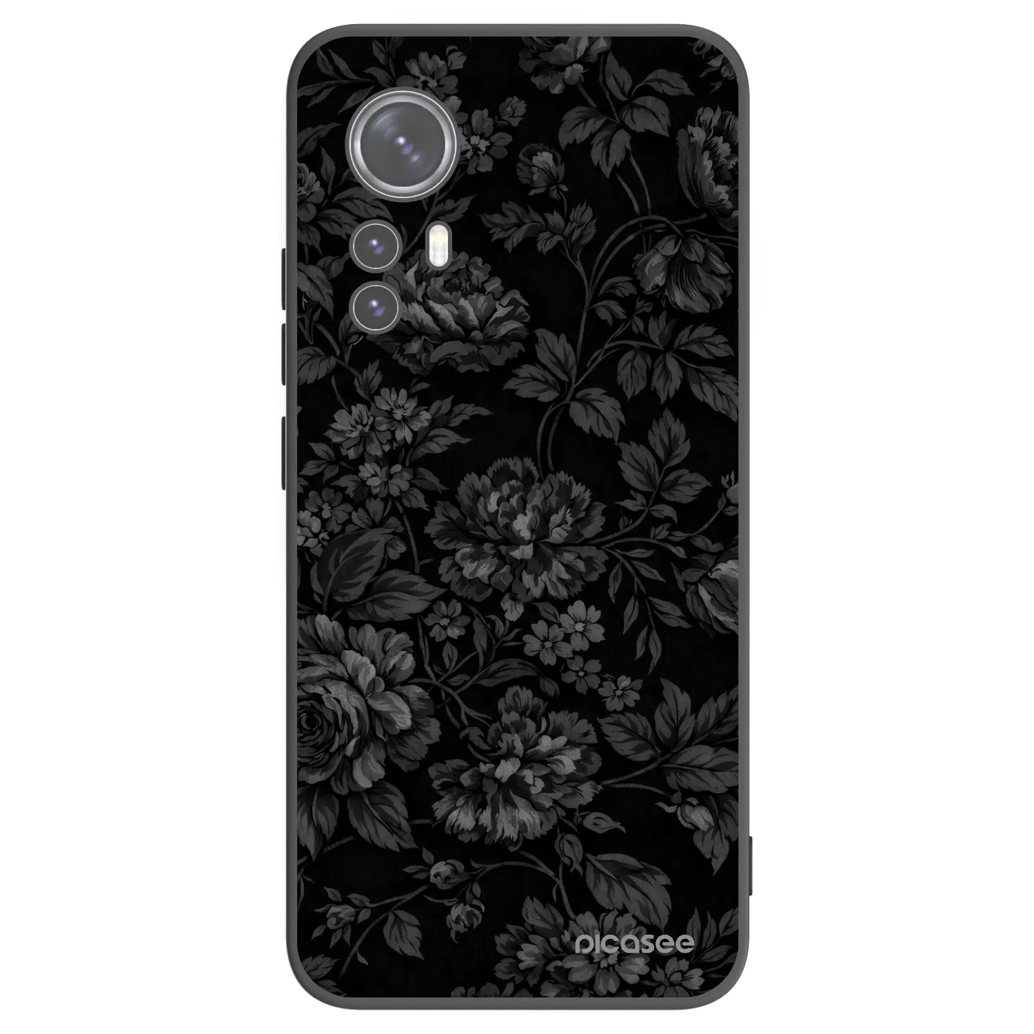 Picasee husă neagră din silicon pentru Xiaomi 12X - Dark Romance