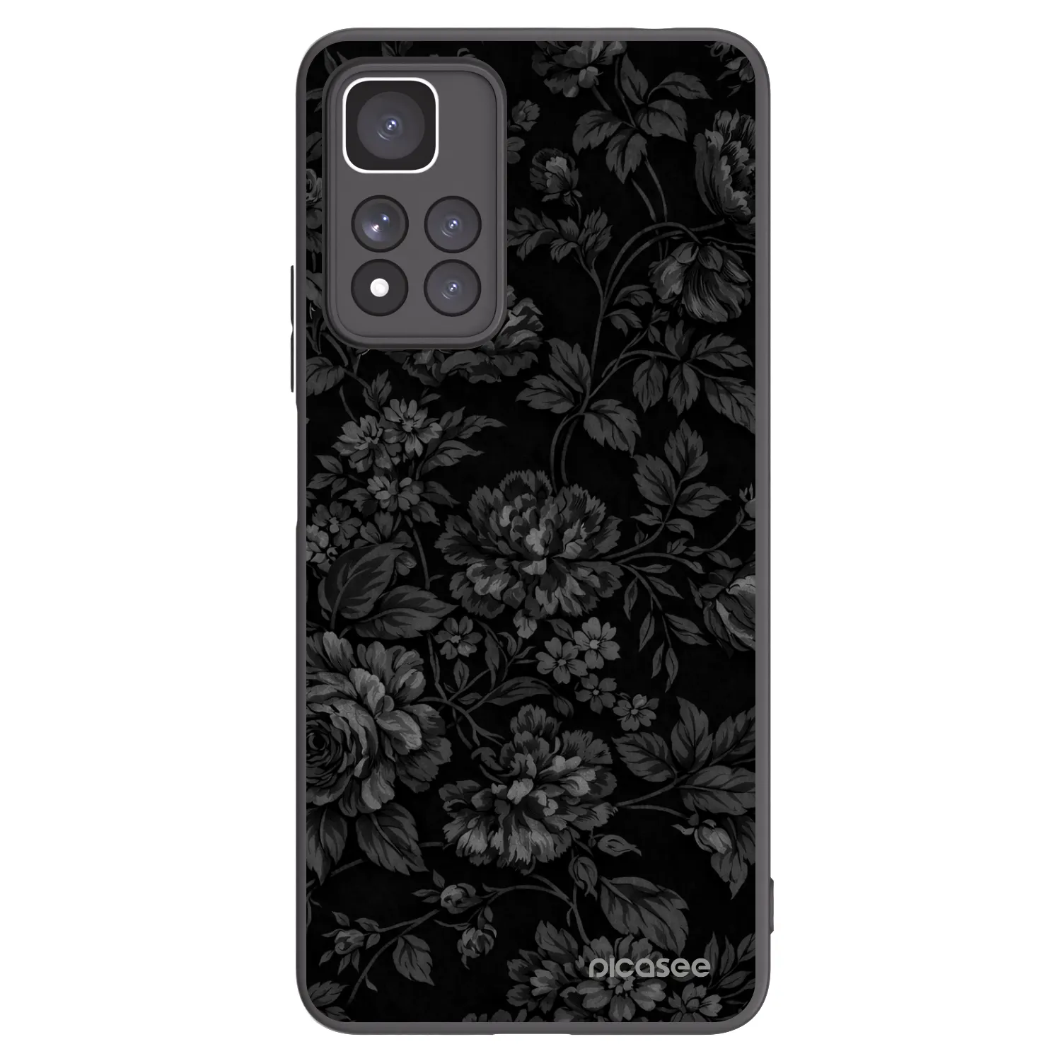 Picasee husă neagră din silicon pentru Xiaomi Redmi Note 11 Pro+ 5G - Dark Romance