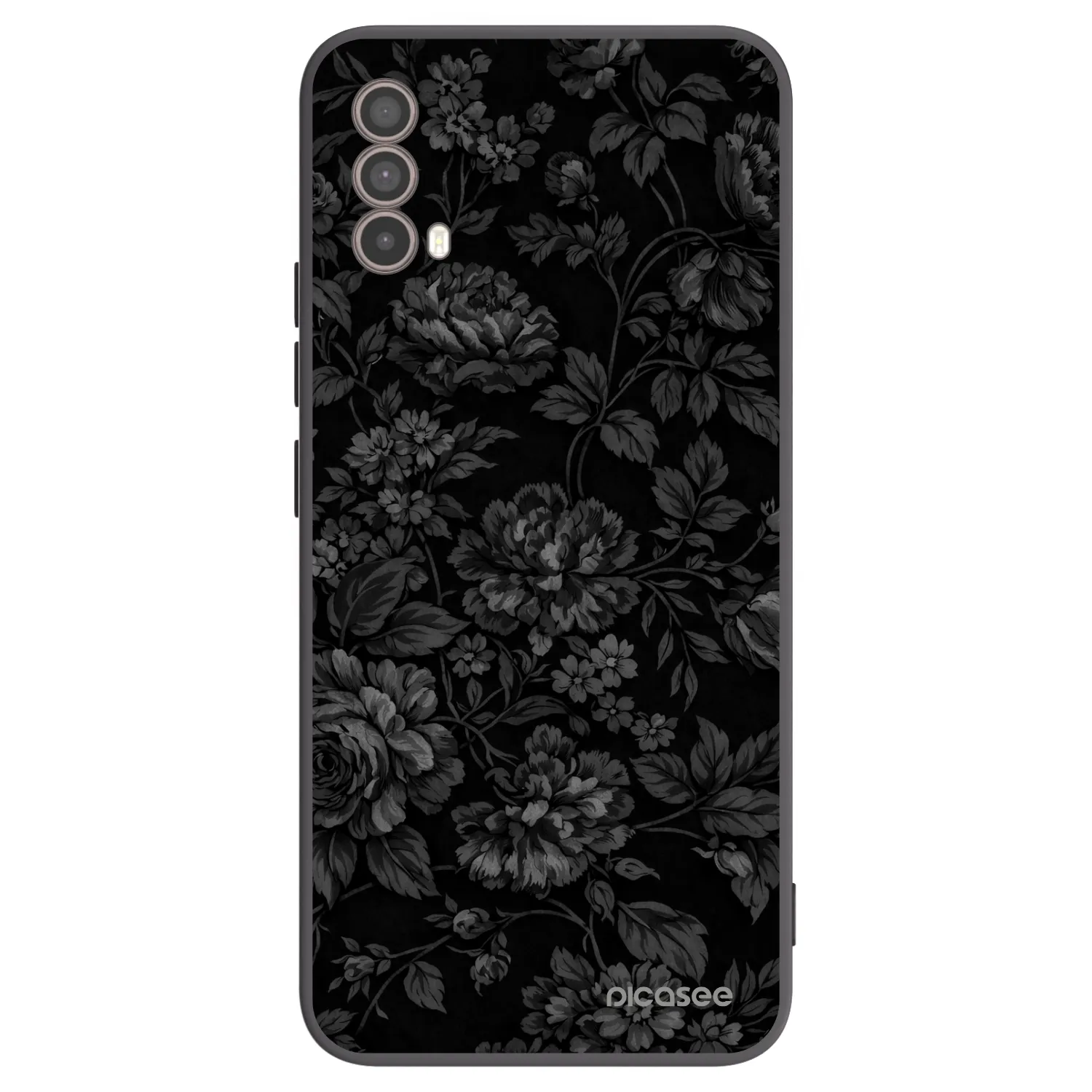Picasee husă neagră din silicon pentru Motorola Moto E40 - Dark Romance