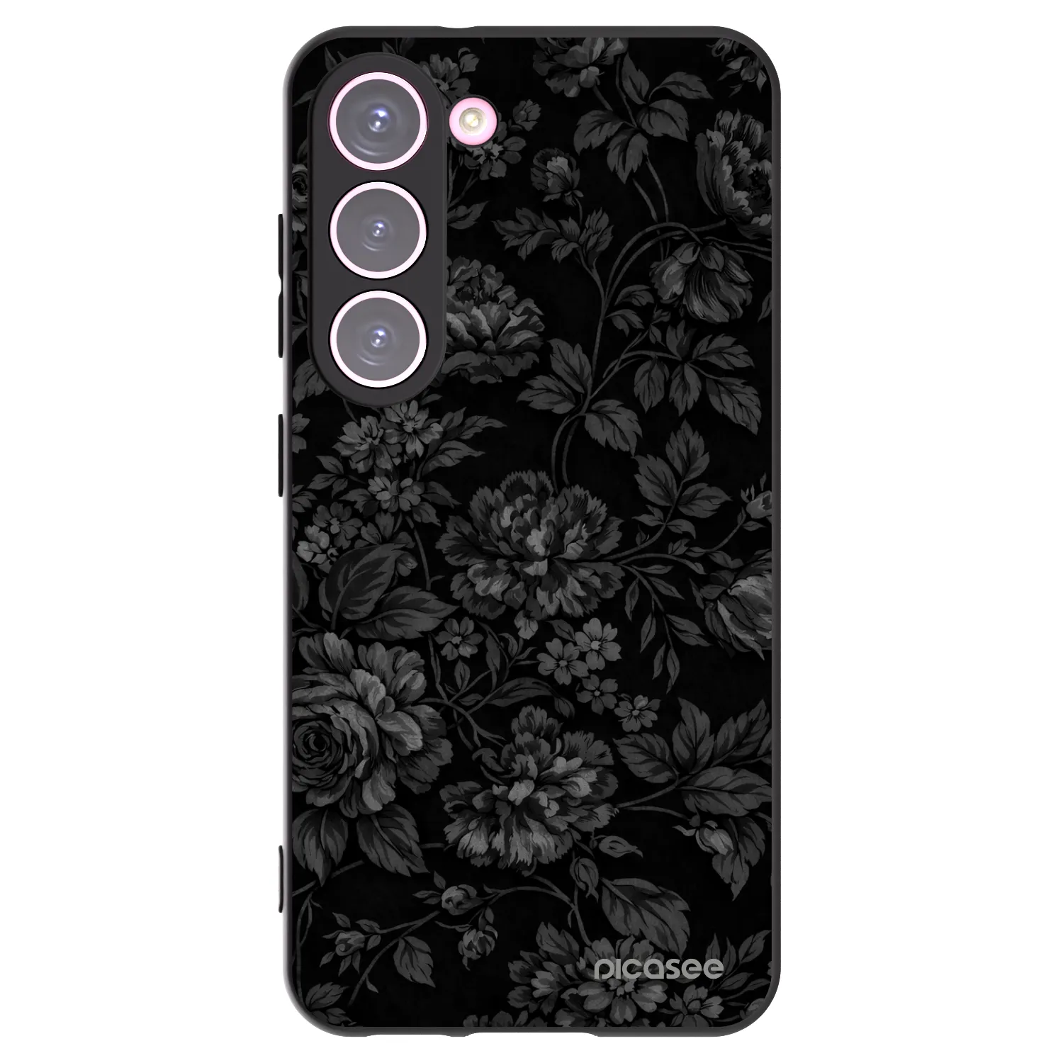 Picasee husă neagră din silicon pentru Samsung Galaxy S23 5G - Dark Romance