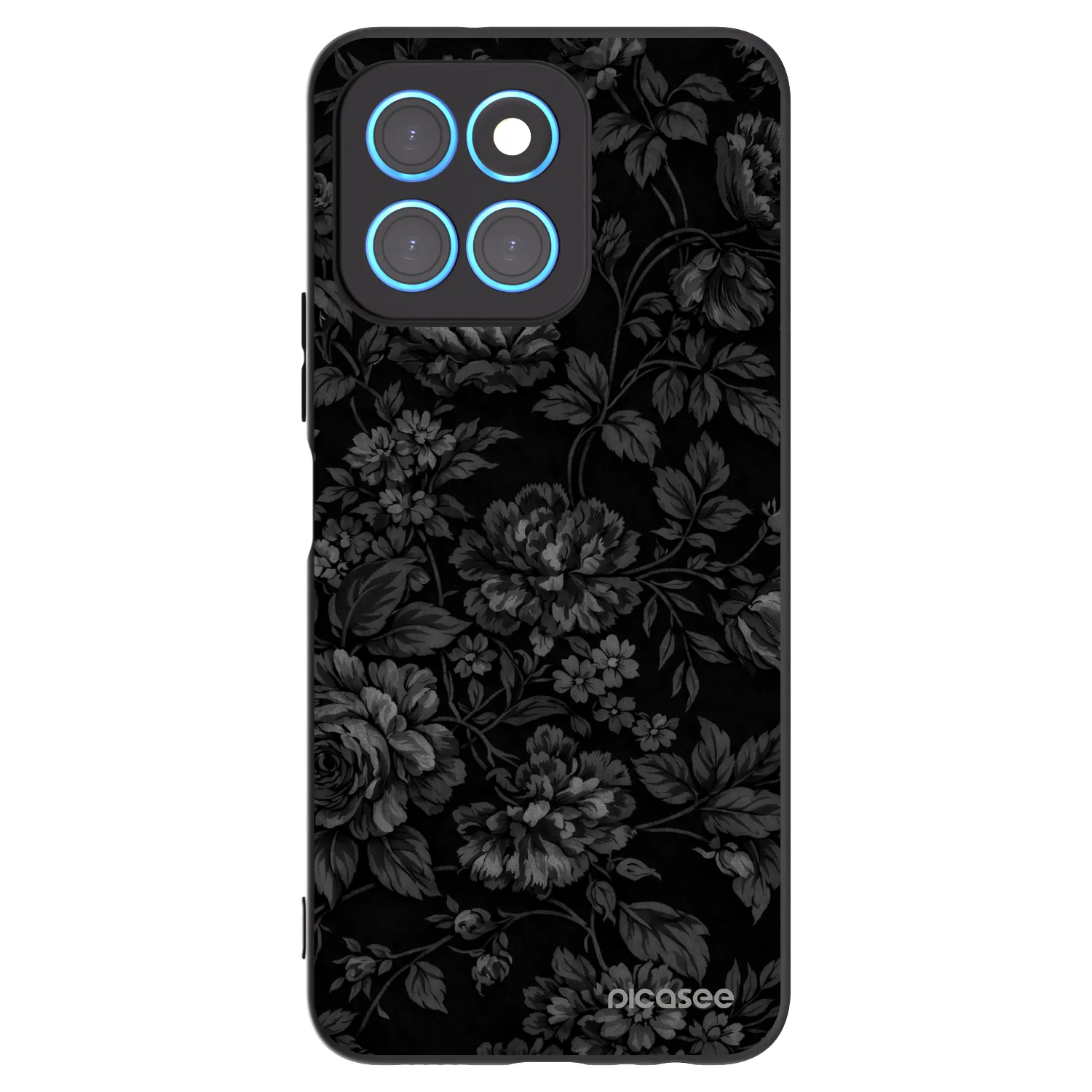 Picasee husă neagră din silicon pentru Honor X8 5G - Dark Romance