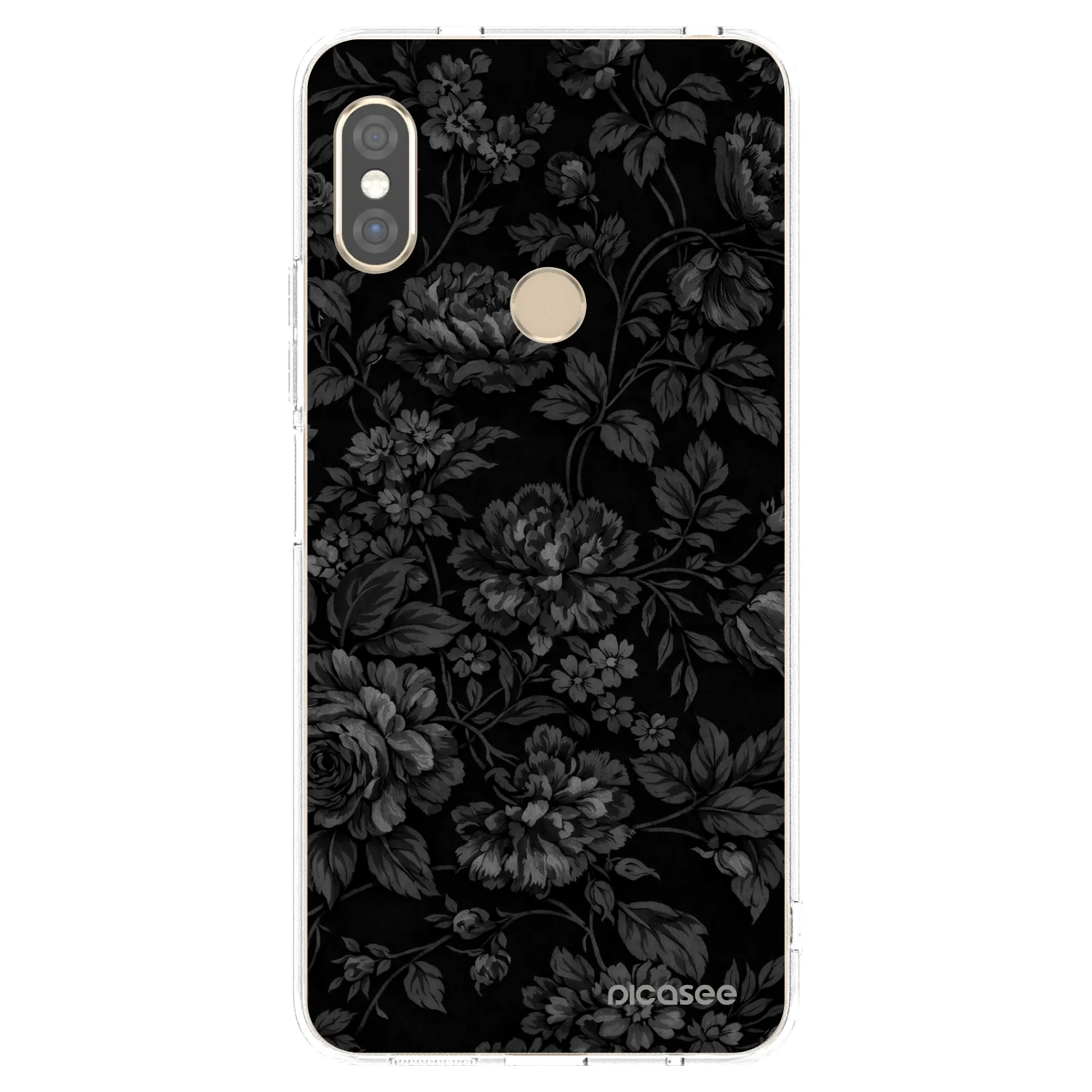 Picasee husă transparentă din silicon pentru Xiaomi Redmi Note 5 Global - Dark Romance
