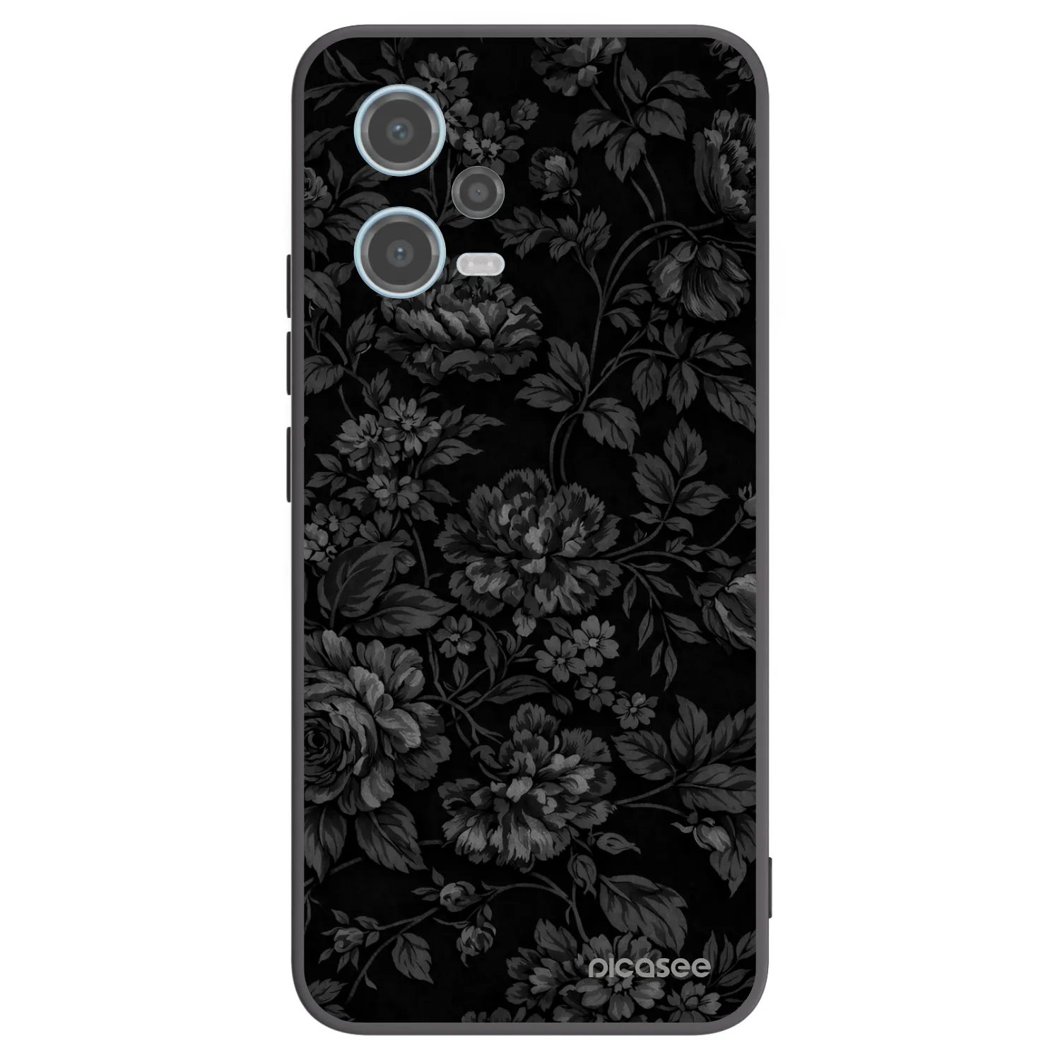 Picasee husă neagră din silicon pentru Xiaomi Redmi Note 12 5G - Dark Romance