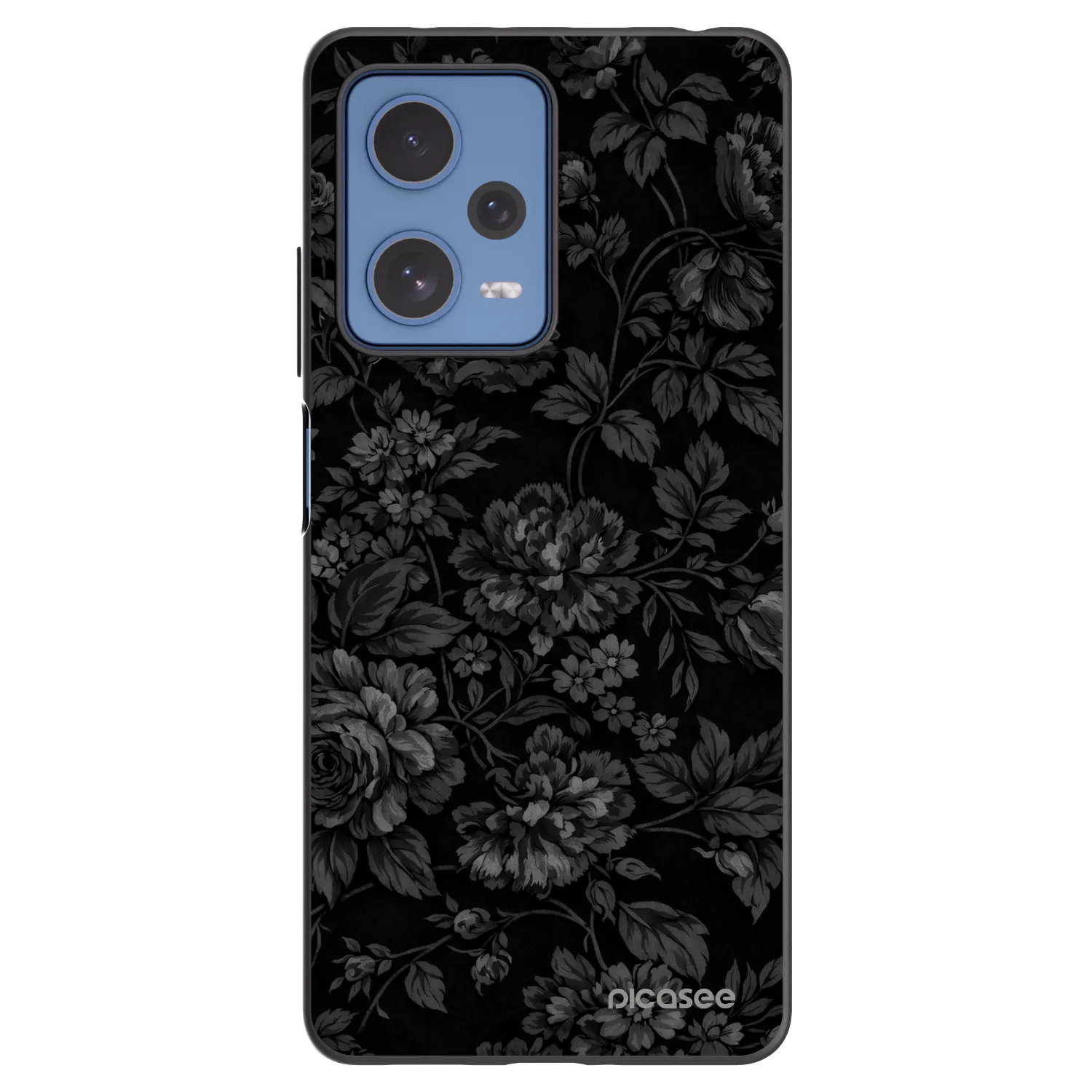 Picasee husă neagră din silicon pentru Xiaomi Redmi Note 12 Pro 5G - Dark Romance