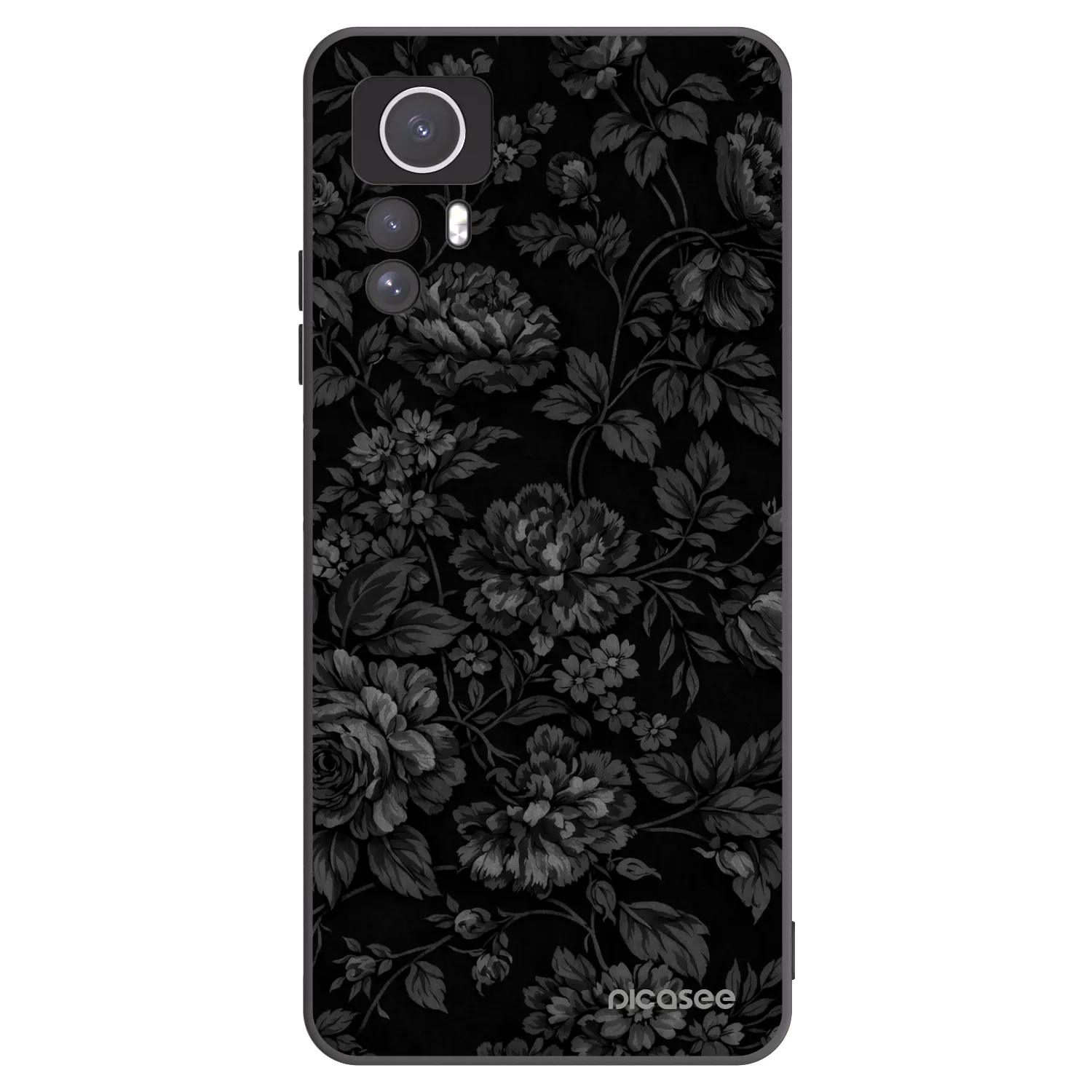 Picasee husă neagră din silicon pentru Xiaomi Redmi Note 12S - Dark Romance